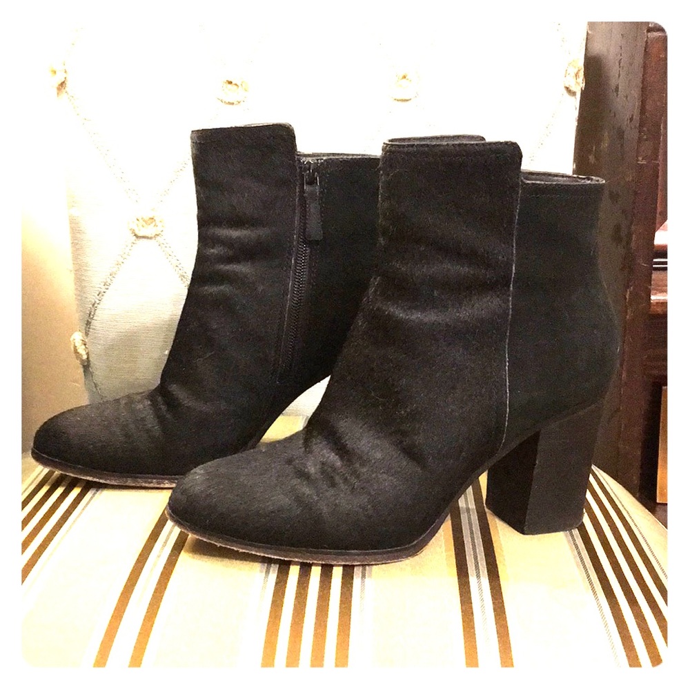 Cole haan zandra bootie - calf hair